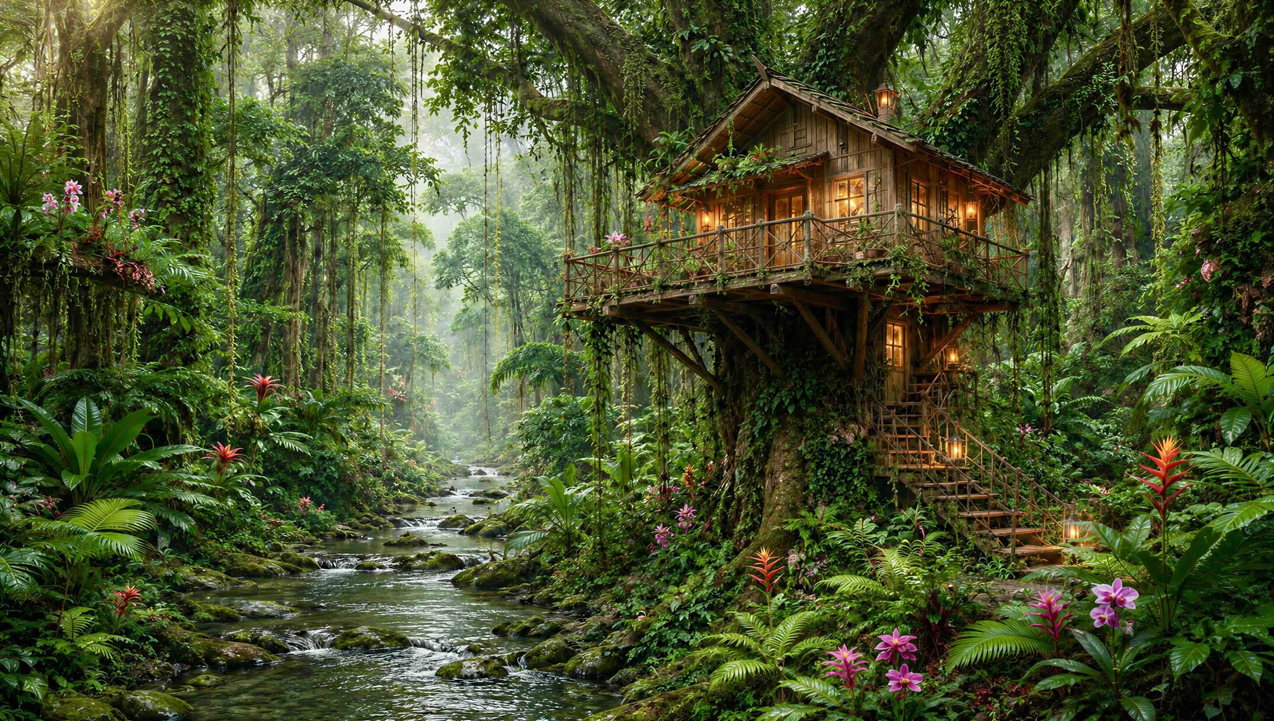Jungle Treehouse Ambience